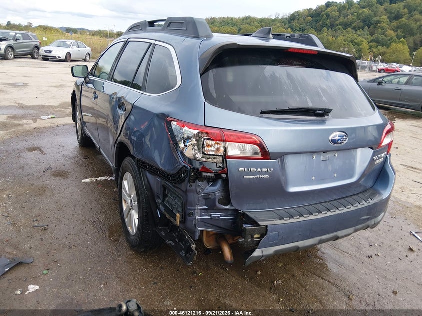 Vin: 4s4bsacc1h3417194, lot: 46620936, subaru outback 2.5i premium 20173