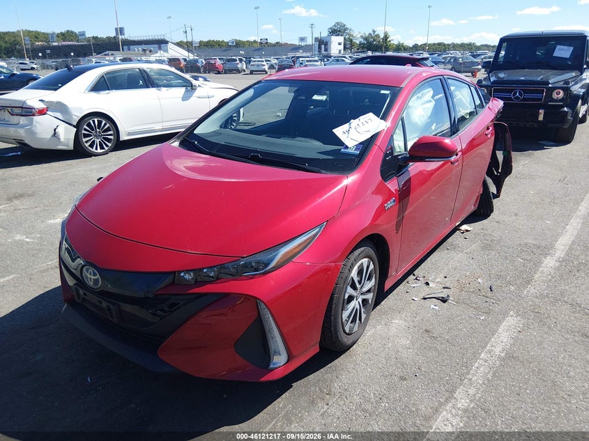 Vin: jtdkarfp7l3143206, lot: 46620937, toyota prius prime le/xle/limited 20202