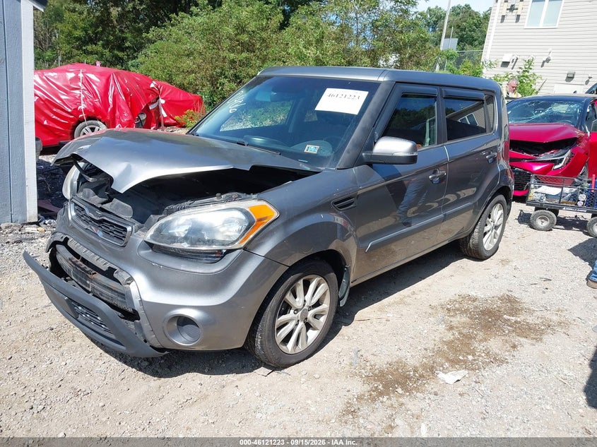 2013 Kia Soul, Front End, IAAI, VIN KNDJT2A60D7580406 — photo 2