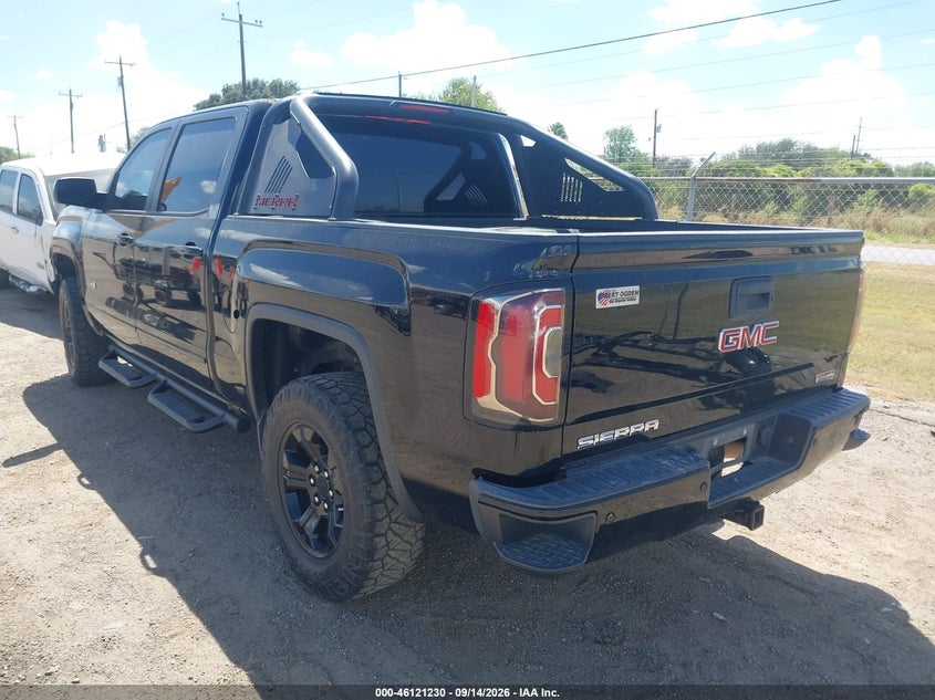 Vin: 3gtu2nec9gg330916, lot: 46620950, gmc sierra 1500 slt 20163