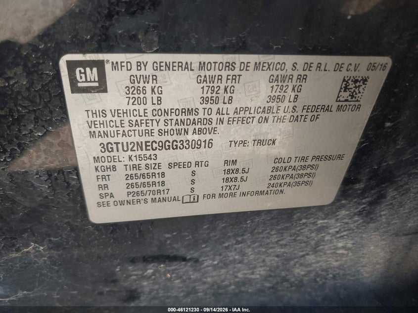 GMC SIERRA 1500 - zdjęcie 9