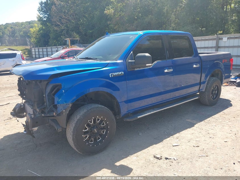 Vin: 1ftew1eg0jfb64654, lot: 46620955, ford f150 supercrew 20182