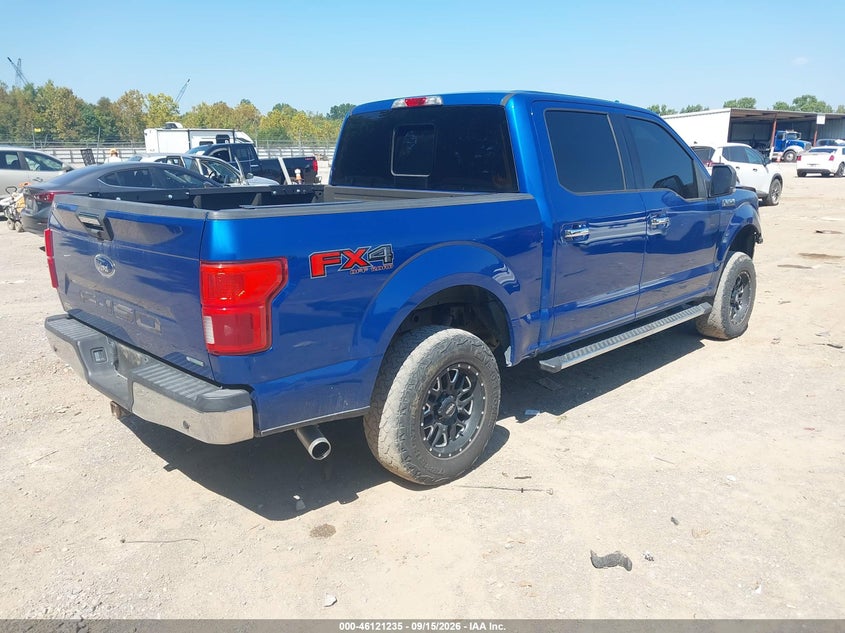 Vin: 1ftew1eg0jfb64654, lot: 46620955, ford f150 supercrew 20184
