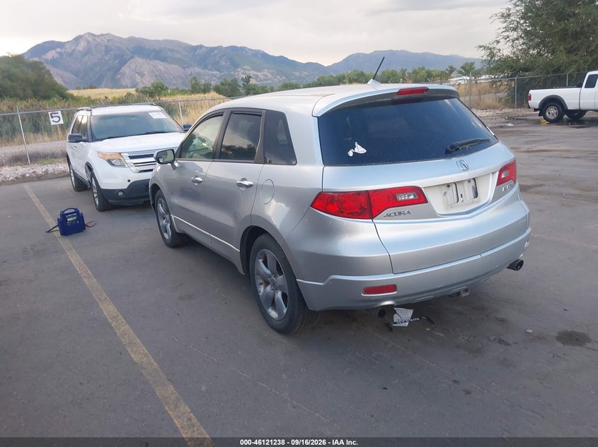 ACURA RDX 2008 VIN 5J8TB18508A016039
