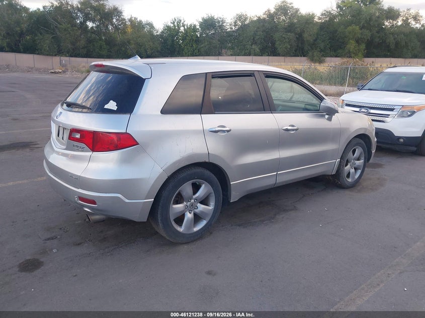 ACURA RDX 2008 VIN 5J8TB18508A016039