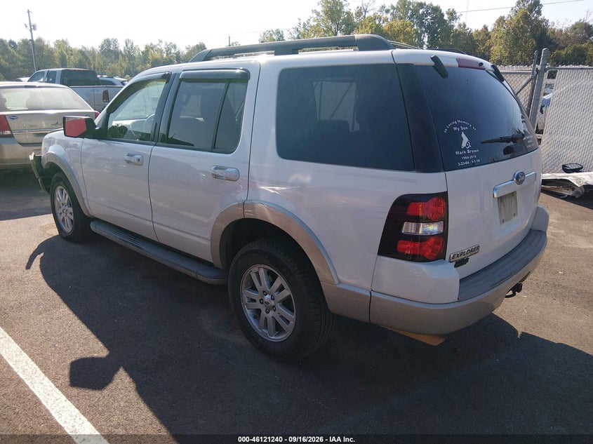 Vin: 1fmeu6ee8aua01940, lot: 46620960, ford explorer eddie bauer 20103
