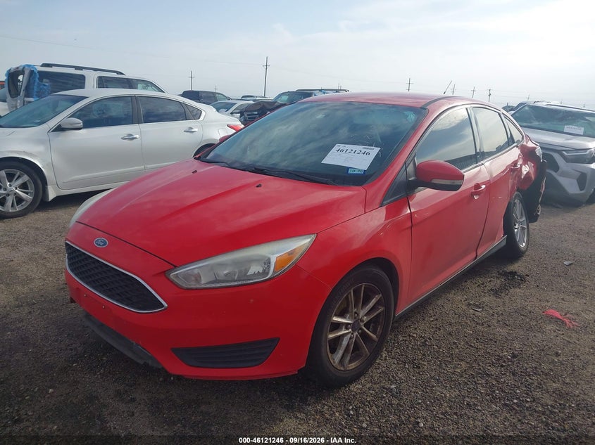 Vin: 1fadp3f25gl205805, lot: 46620966, ford focus se 20162