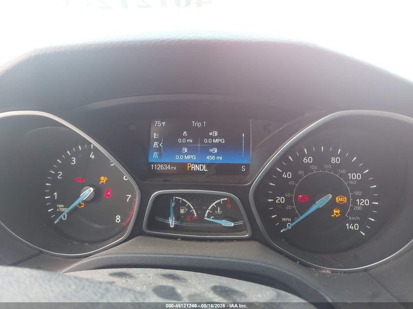 FORD FOCUS 2016 VIN 1FADP3F25GL205805