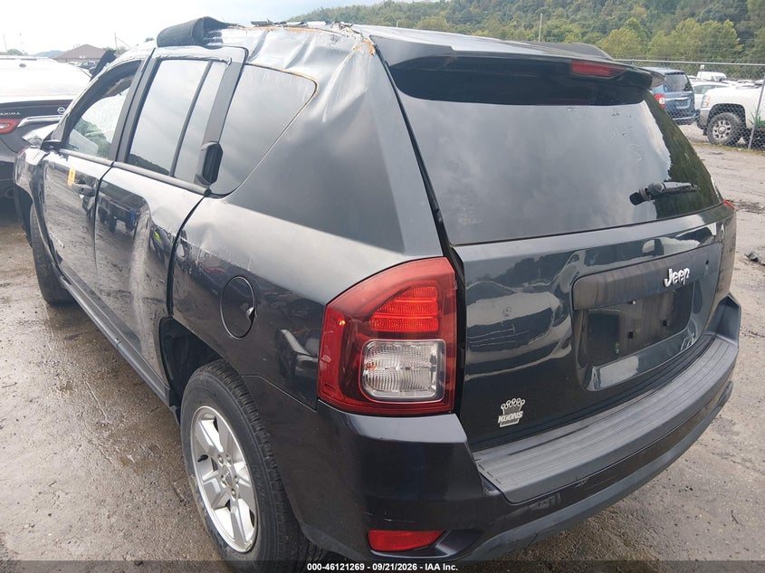 Vin: 1c4njcba9ed536102, lot: 46620989, jeep compass sport 20143