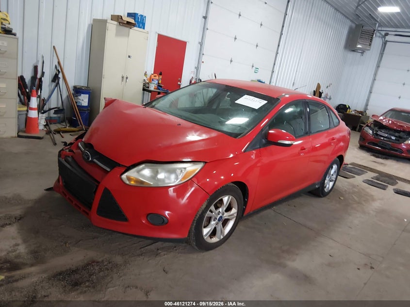 Vin: 1fadp3f22dl125700, lot: 46620994, ford focus se 20132