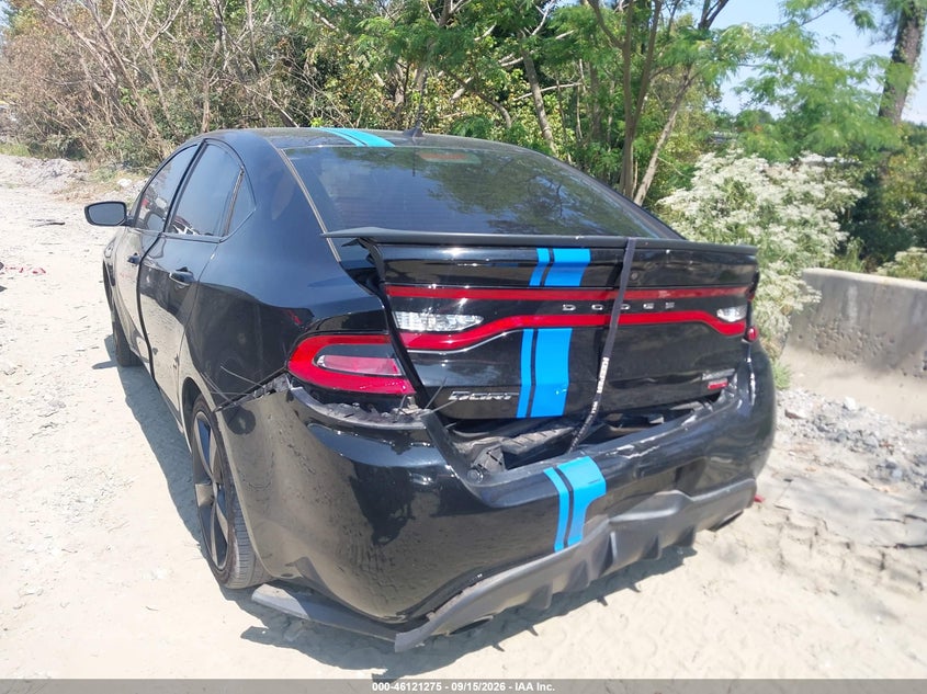 Vin: 1c3cdfch6dd320853, lot: 46620995, dodge dart limited 20133