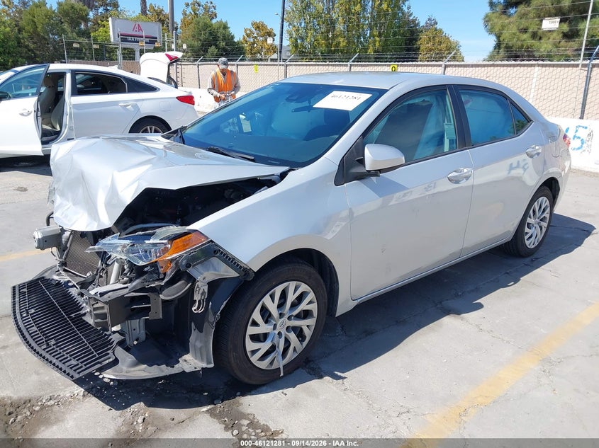 Vin: 2t1burhe9jc988260, lot: 46621001, toyota corolla l/le/xle/se/xse 20182