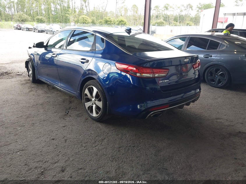 Vin: 5xxgw4l22jg191308, lot: 46621003, kia optima sx 20183