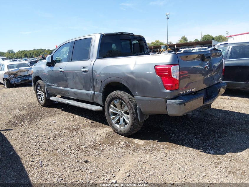 Vin: 1n6aa1e55jn513418, lot: 46621008, nissan titan sl 20183