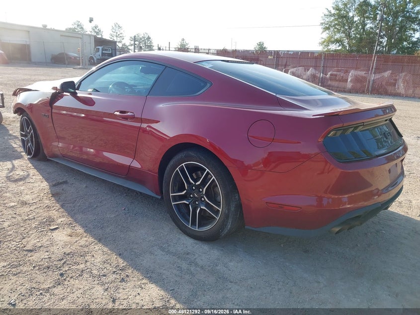 Vin: 1fa6p8cf3j5180301, lot: 46621011, ford mustang gt 20183