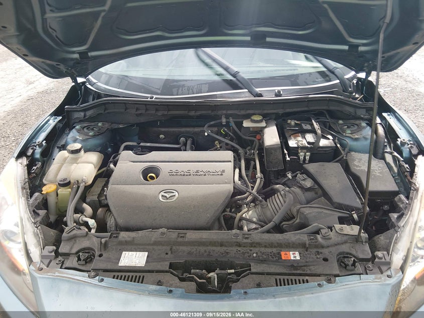 MAZDA 3 2010 VIN JM1BL1SF5A1164637