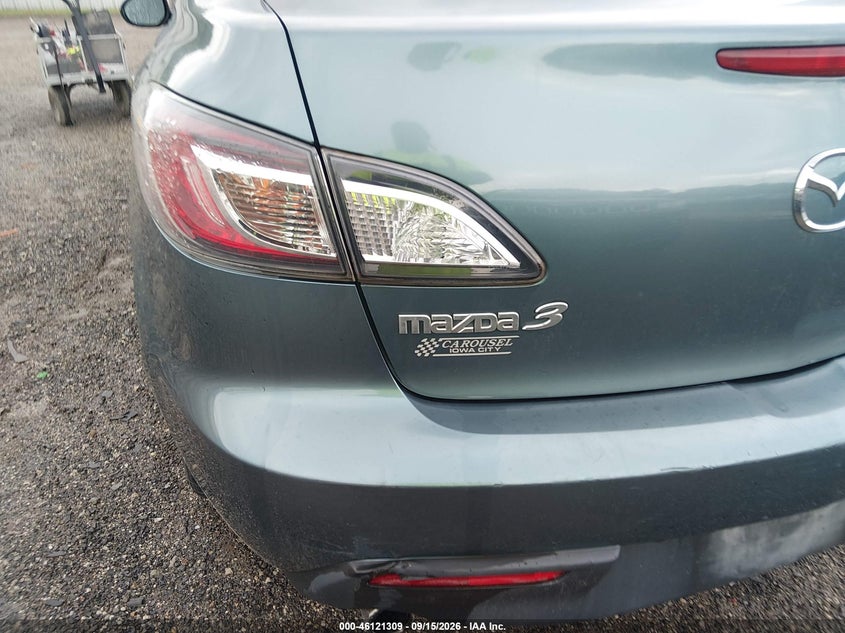 MAZDA 3 2010 VIN JM1BL1SF5A1164637