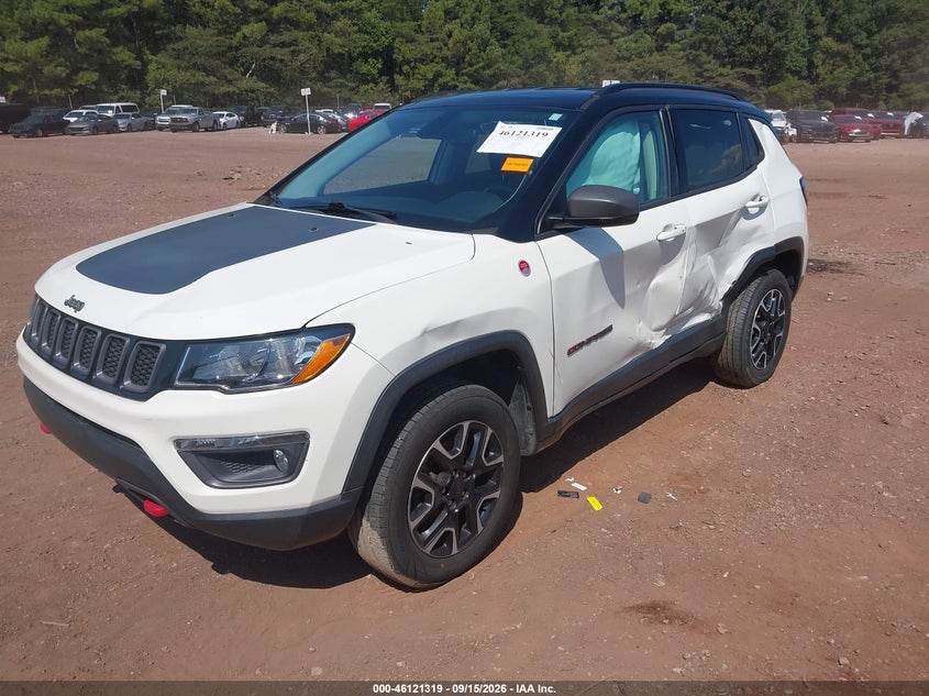 Vin: 3c4njddb2kt650525, lot: 46621039, jeep compass trailhawk 20192