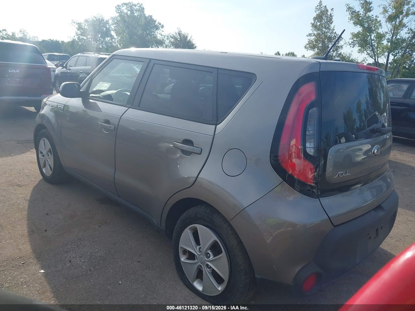 Vin: kndjn2a26g7244447, lot: 46621040, kia soul ! 20163