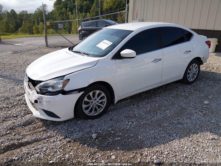 Vin: 3n1ab7ap8jy296821, lot: 46621043, nissan sentra s/sv/sr/sl 20182