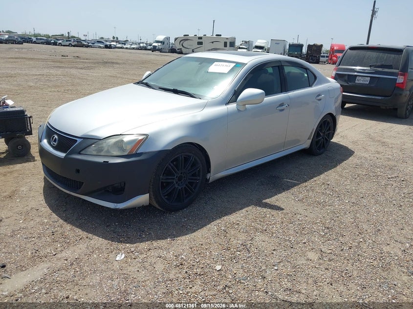 2008 Lexus IS, Изъятое, IAAI, VIN JTHBK262X85051686 — фото 2