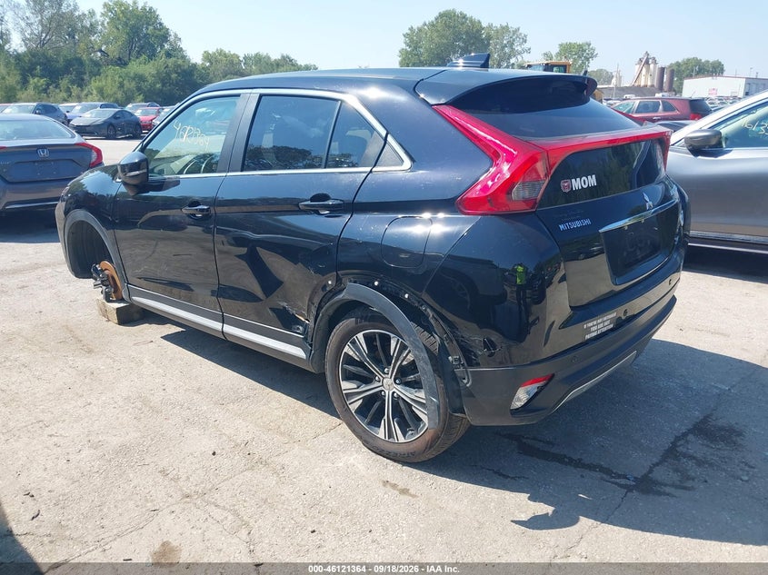 Vin: ja4at5aa4jz039312, lot: 46621084, mitsubishi eclipse cross se/sel 20183
