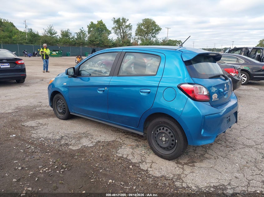Vin: ml32auhj2rh008970, lot: 46621085, mitsubishi mirage es/le 20243