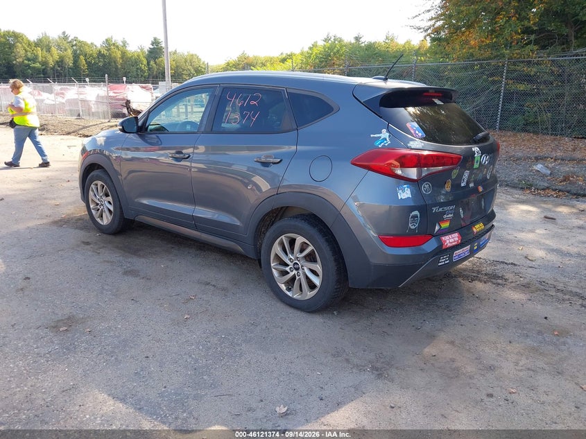 Vin: km8j3ca25gu024015, lot: 46621094, hyundai tucson limited/sport and eco/se 20163