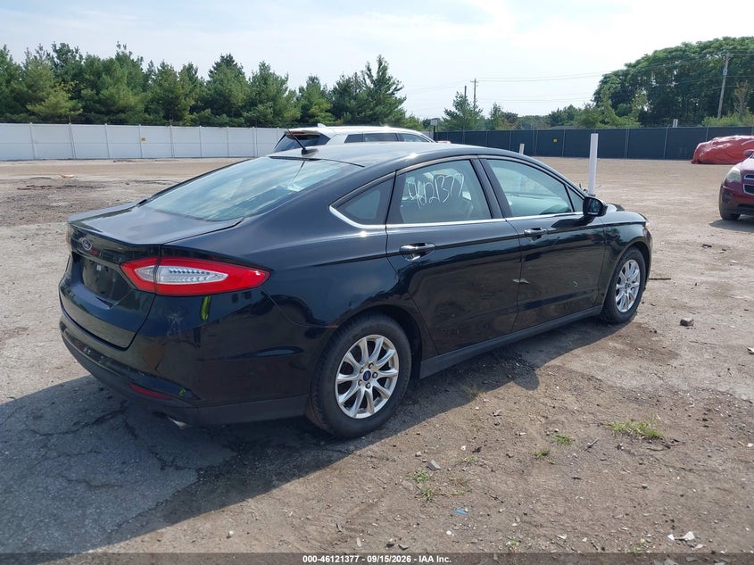 Vin: 3fa6p0g76gr271461, lot: 46621097, ford fusion s 20164