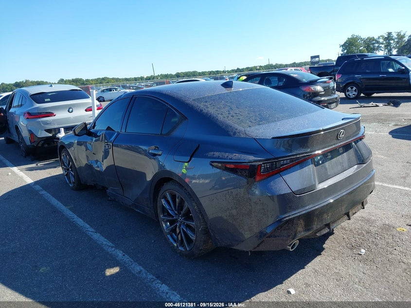 Vin: jthgz1e23n5025973, lot: 46621101, lexus is 350 f sport 20223