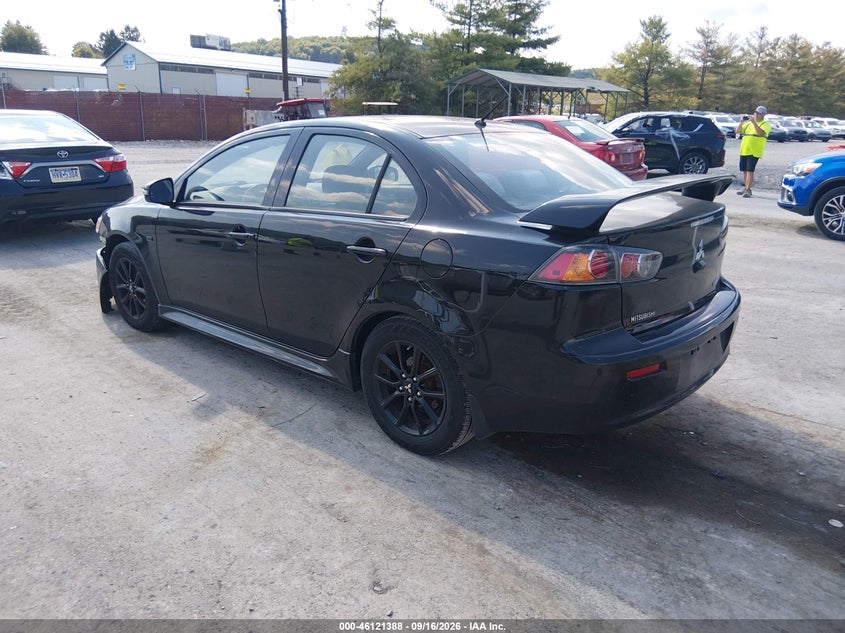 Vin: ja32u2fu3hu010558, lot: 46621108, mitsubishi lancer es 20173
