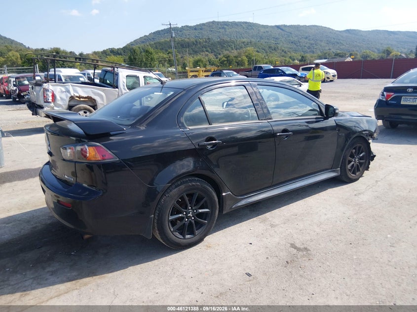 Vin: ja32u2fu3hu010558, lot: 46621108, mitsubishi lancer es 20174