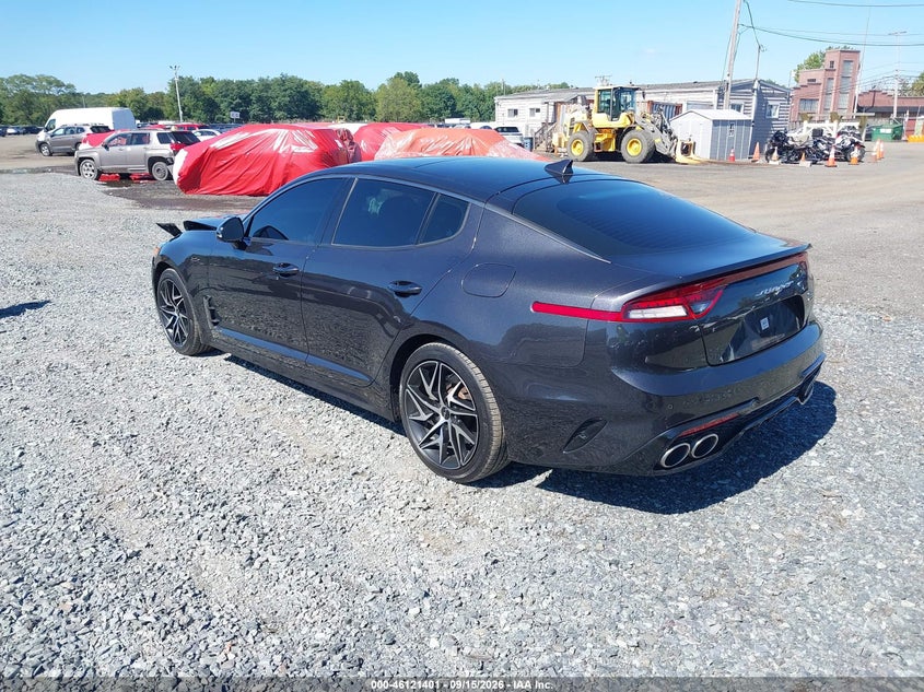 Vin: knae35ld6n6109735, lot: 46621121, kia stinger gt line 20223