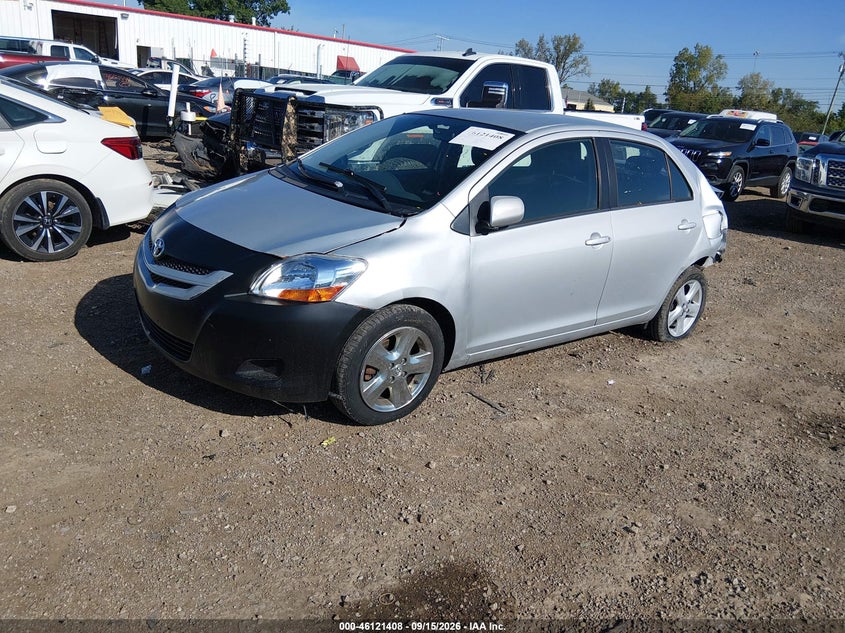 2008 Toyota Yaris, Rear, IAAI, VIN JTDBT923981235871 — photo 2