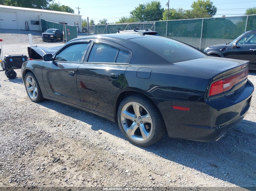 Vin: 2c3cdxhg9ch164458, lot: 46621140, dodge charger sxt 20123