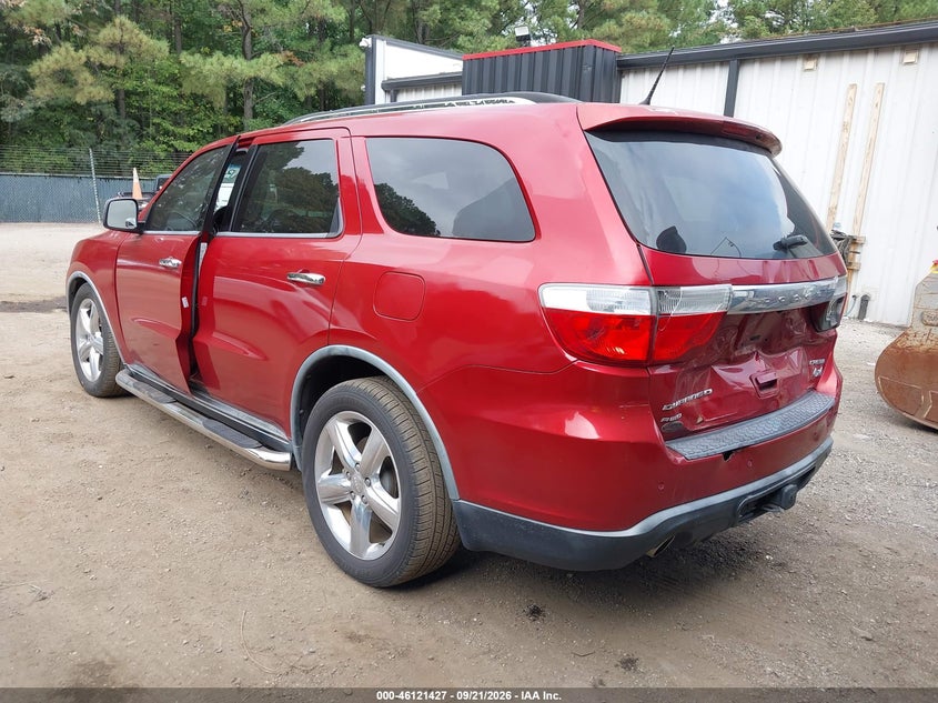 Vin: 1d4se4gt4bc685996, lot: 46621147, dodge durango crew 20113