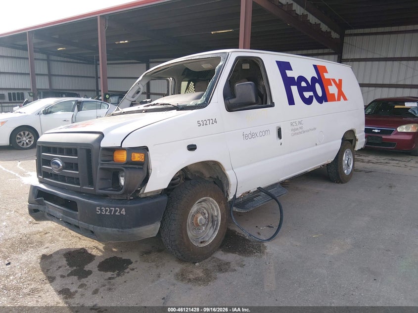 Vin: 1ftne1ew0bda38303, lot: 46621148, ford econoline e150 van 20112