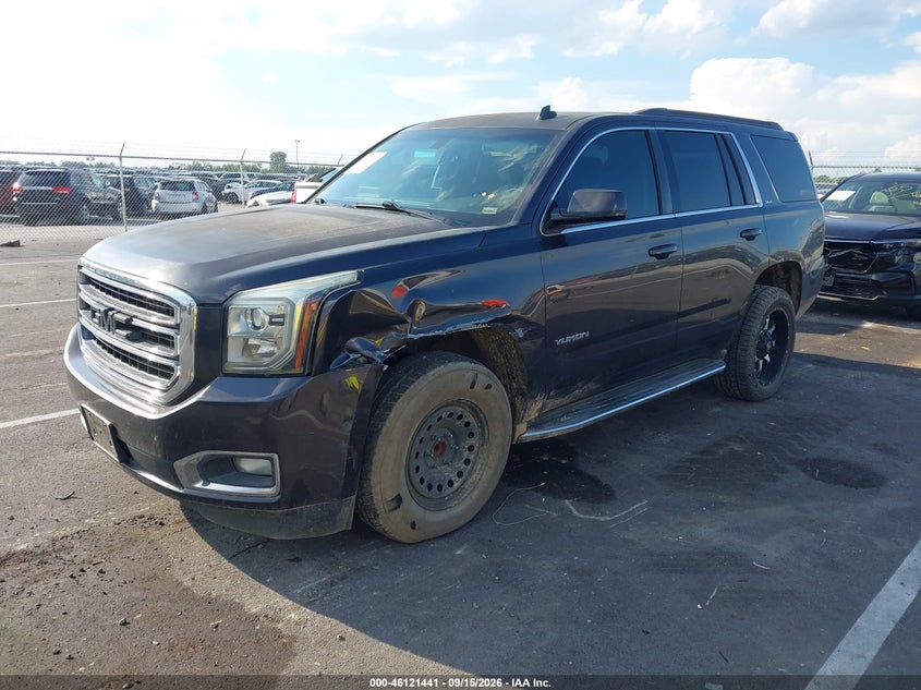 Vin: 1gks1akc3fr124047, lot: 46621161, gmc yukon sle 20152
