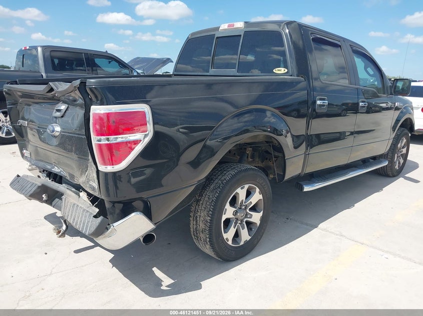 Vin: 1ftfw1cf2dkf09774, lot: 46621171, ford f150 supercrew 20134