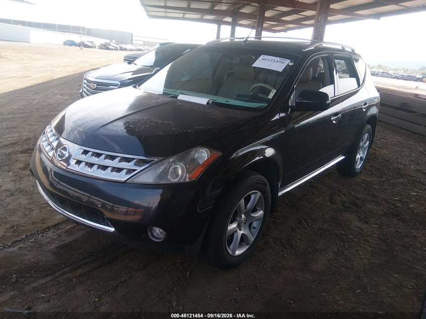 2007 Nissan Murano, Звичайний знос, IAAI, VIN JN8AZ08W67W604733 — фото 2