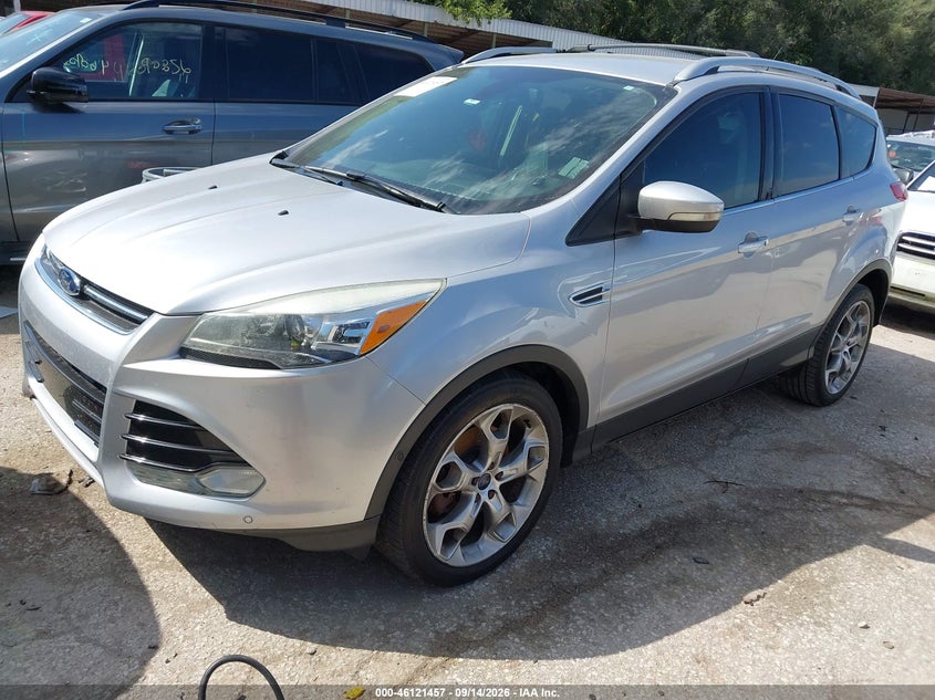 Vin: 1fmcu0j97dub31208, lot: 46621177, ford escape titanium 20132