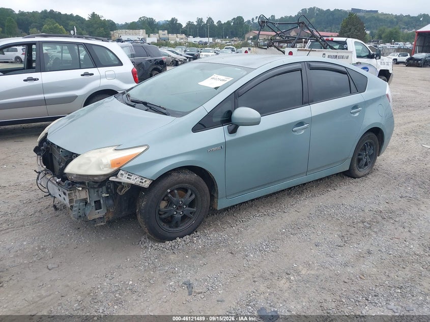 Vin: jtdkn3du9c1613418, lot: 46621209, toyota prius 20122