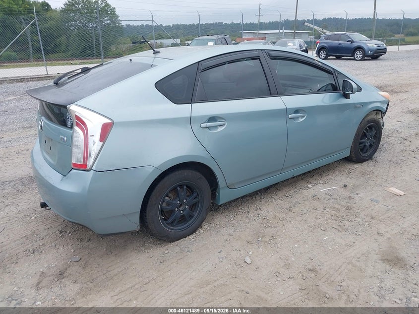 Vin: jtdkn3du9c1613418, lot: 46621209, toyota prius 20124