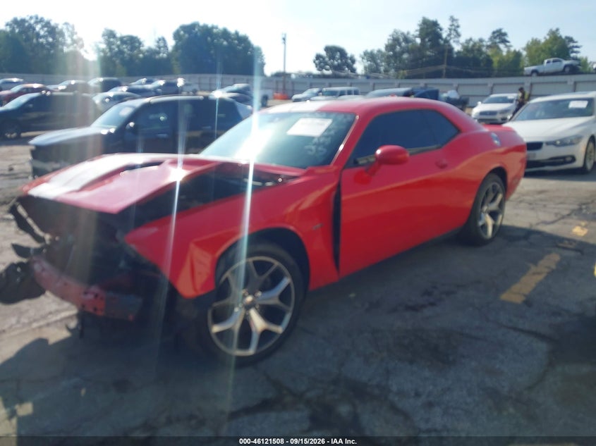 Vin: 2c3cdzbt4fh770577, lot: 46621228, dodge challenger sxt plus 20152