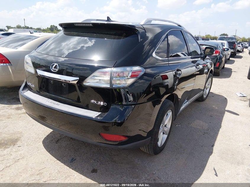 2010 LEXUS RX 350 auction photo 4