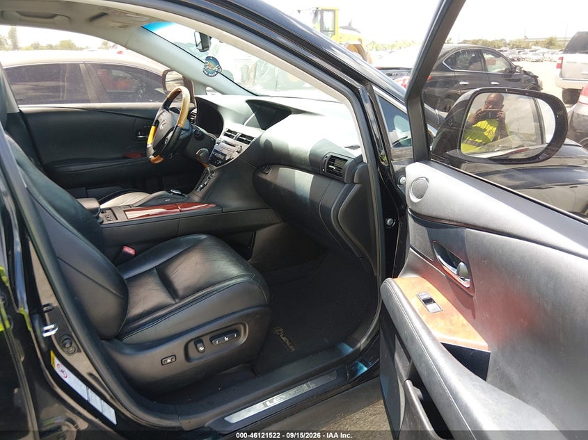 2010 LEXUS RX 350 auction photo 5