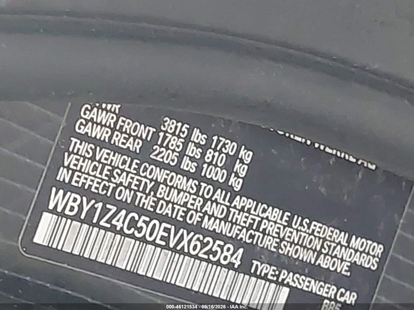 2014 BMW I3 REX · Фото 9