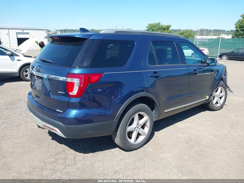 Vin: 1fm5k8d80hgd09190, lot: 46621273, ford explorer xlt 20174
