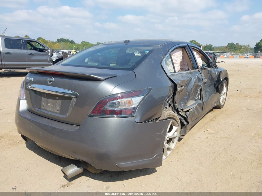 Vin: 1n4aa5apxec909966, lot: 46621276, nissan maxima 3.5 sv 20144