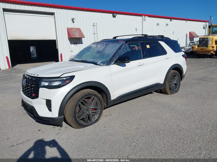Vin: 1fmwk8gc6sgb46833, lot: 46621278, ford explorer st 20252